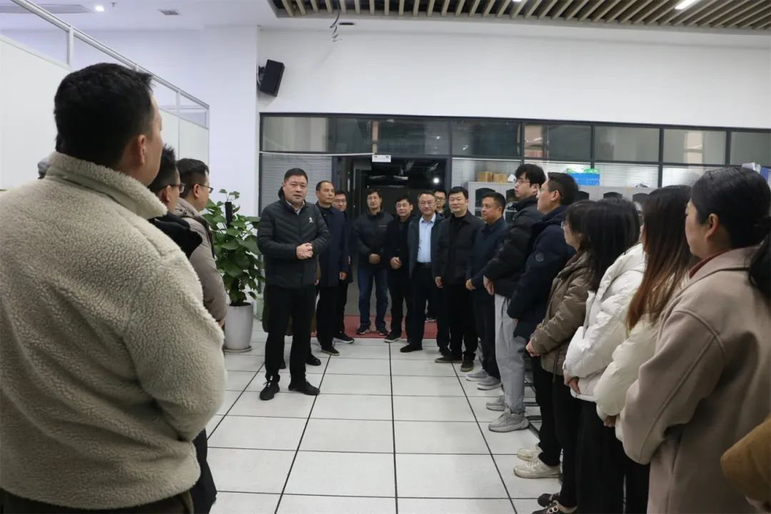 开工鼓干劲 奋战“开门红” 江宇率队向集团干部职工拜年送祝福